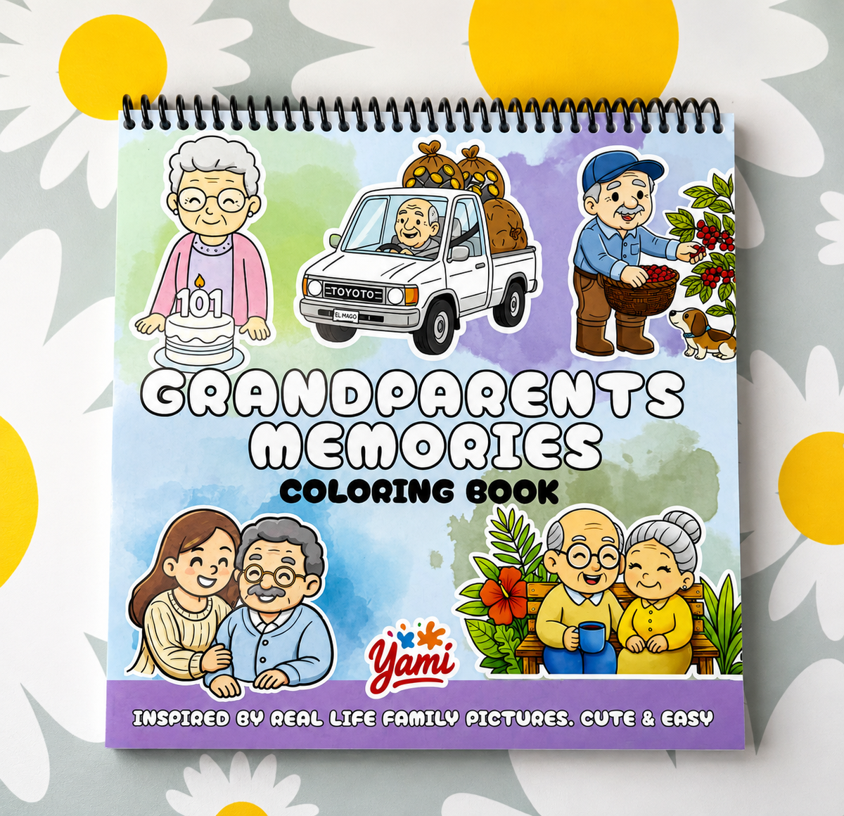 Grandparents Memories Coloring Book